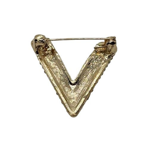 Miniatura: Broche Agulha V Dourado
