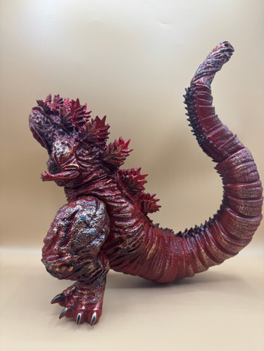 トイガン shin Shin Godzilla - Burning Red Version (Bandai x FrogTree, 2025
