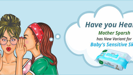 Sensitive baby wipes with No Perfume: Premium Baby Wipes Launched By Mother Sparsh