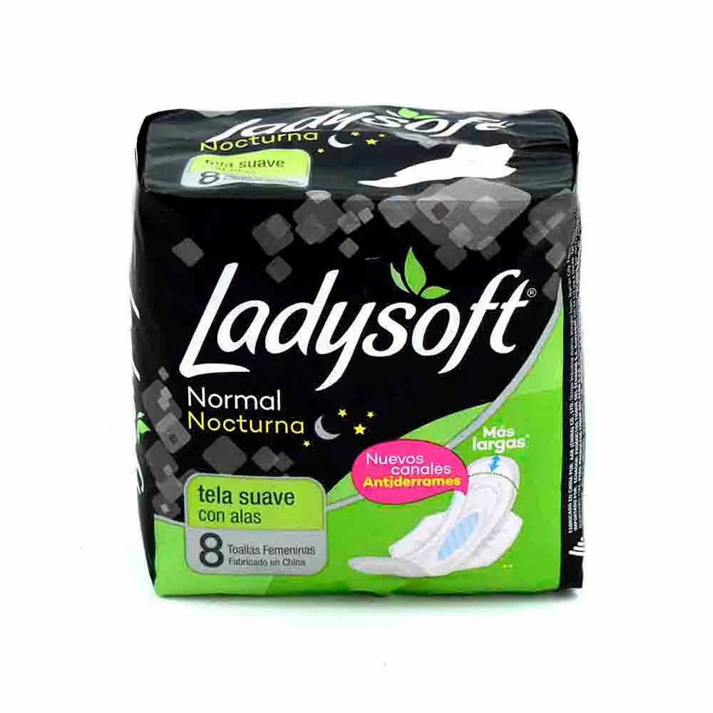 Ladysoft Normal Nocturna con alas 8u