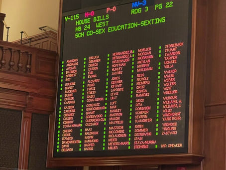 State Representative Maurice West expresses HB24 being passed.