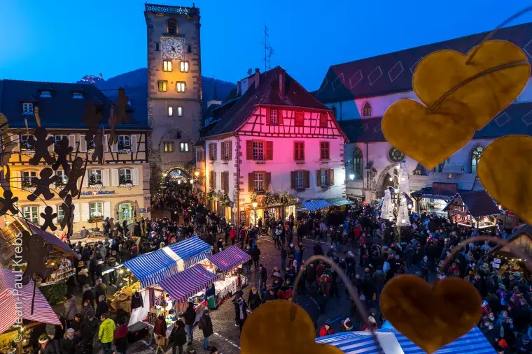Ribeauvillé - Mercatino di natale - Alsazia