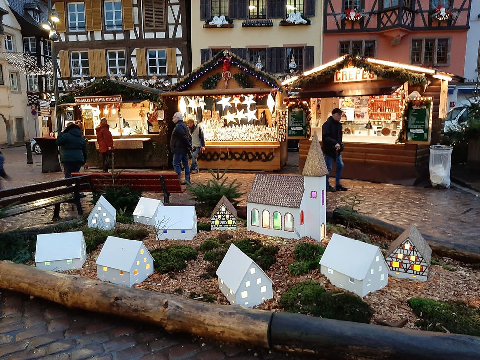 Obernai - Mercatino di natale - Alsazia