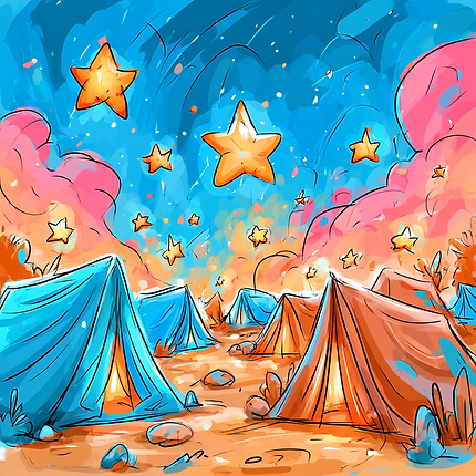 u9476911266_tents_under_stars_--ar_11_--sref_httpss.mj.runS66_0ed31b34-2cf2-4291-8467-170b