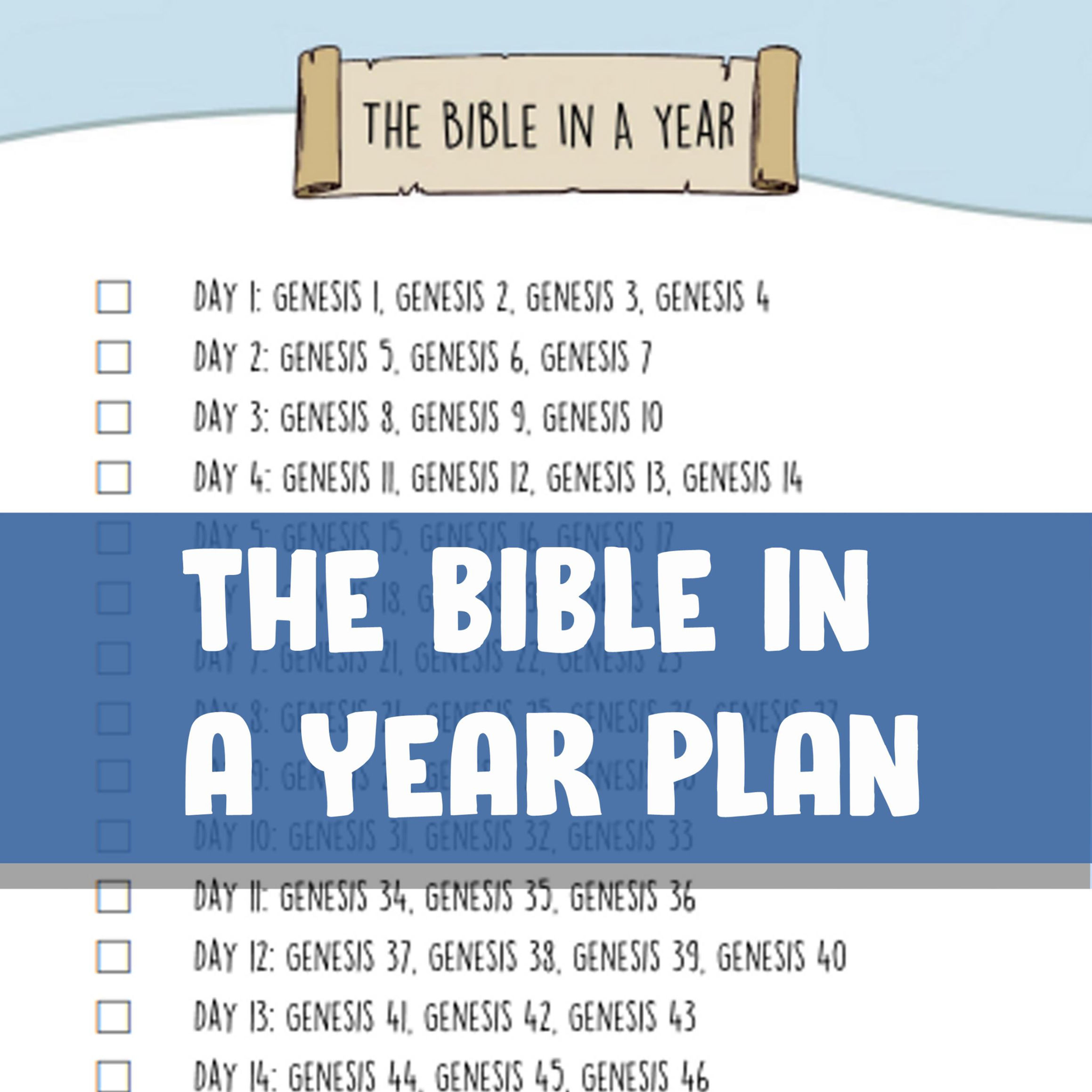 Bible In A Year Plan