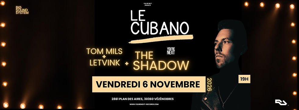 THE SHADOW + TOM MILS & LETVINK🔥 AU CUBANO 🔥