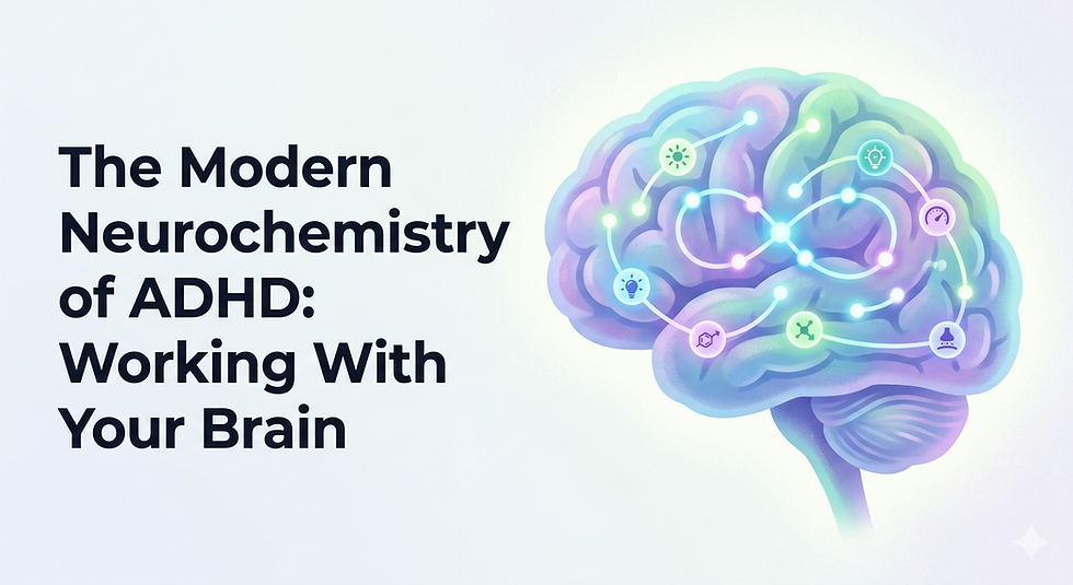 The Modern Neurochemistry of ADHD: Working With Your Brain