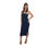 Thumbnail: Bamboo Navy Strapless Tube Dress; Muse By LauraLye Clothing