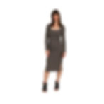 Bamboo long sleeve body-con dress: Muse By LauraLye Clothing