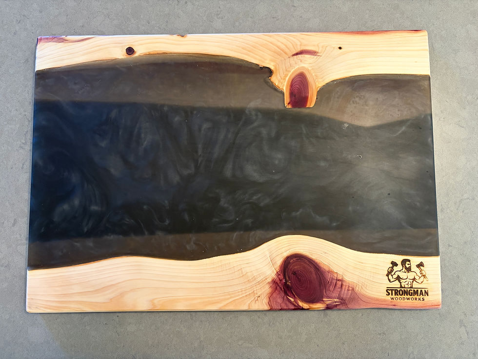 Thumbnail: This handmade epoxy red cedar tray is perfect for kitchen, dining room, events. This charcuterie board is great for cheese.