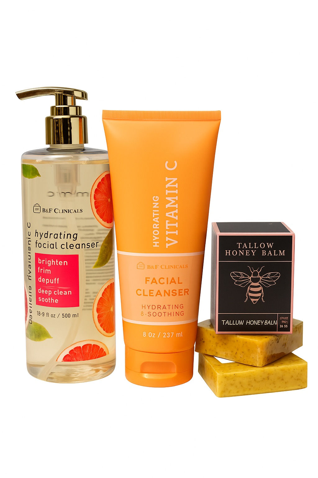 Hydrating Vitamin C & Turmeric Glow Facial Set