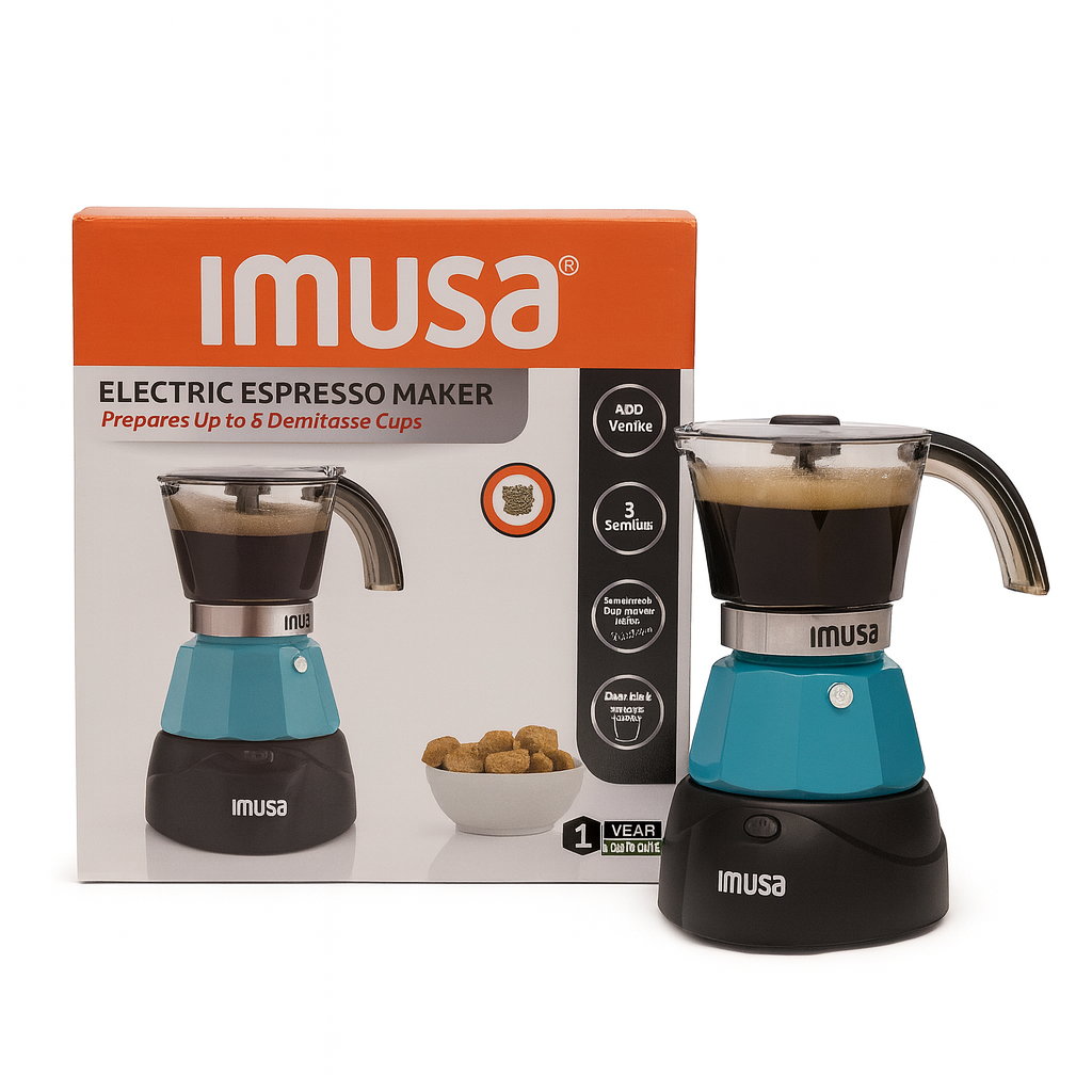 Electric Espresso Maker – 3 Cup (400W) 