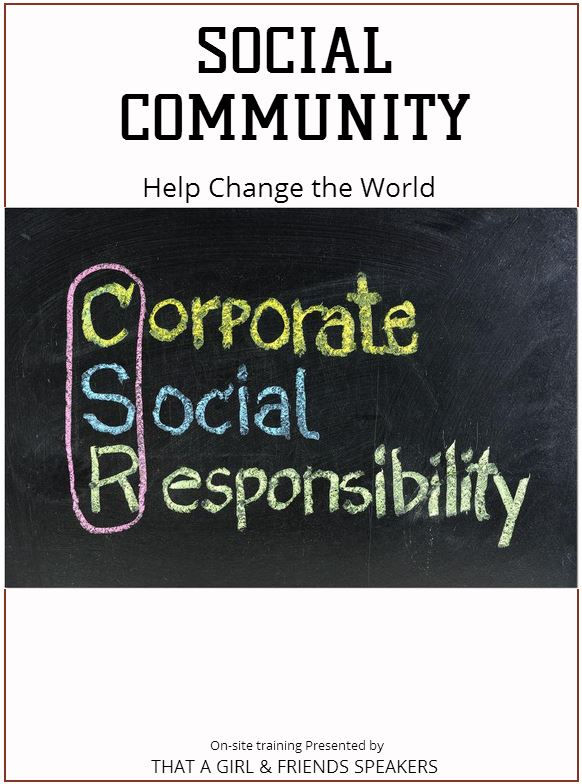 SOCIAL RESPONSIBILITY
