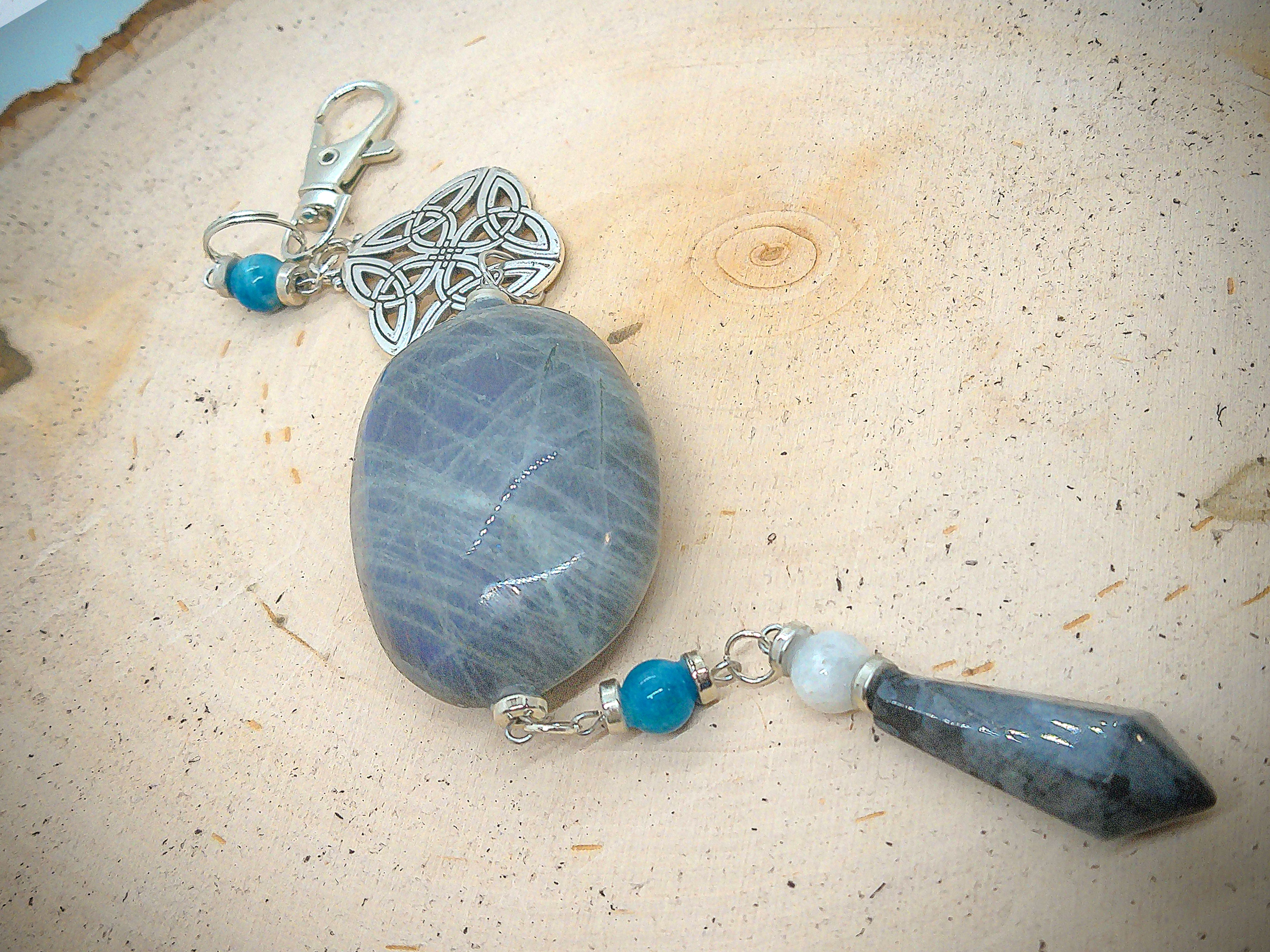 Universal Knowledge Seeker / Labradorite Rock Hanger
