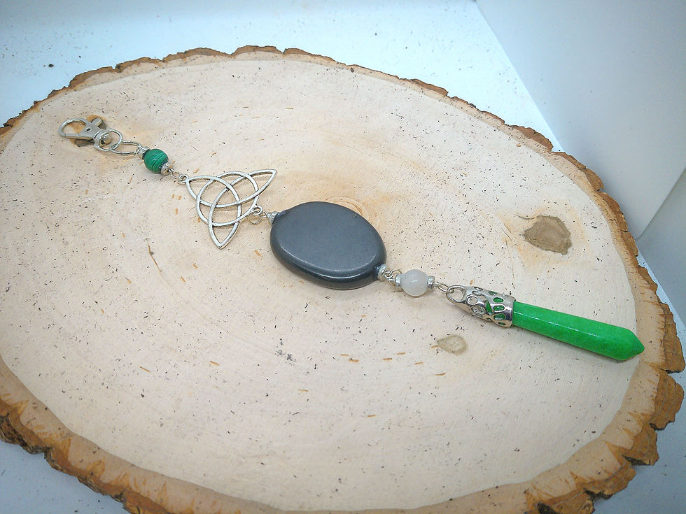 Thumbnail: The Focused Divine Artist / Shungite Rock Hanger
