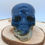 Thumbnail: Fluorescent Volcano Agate Skull Stone Statue (VARIANT 02)