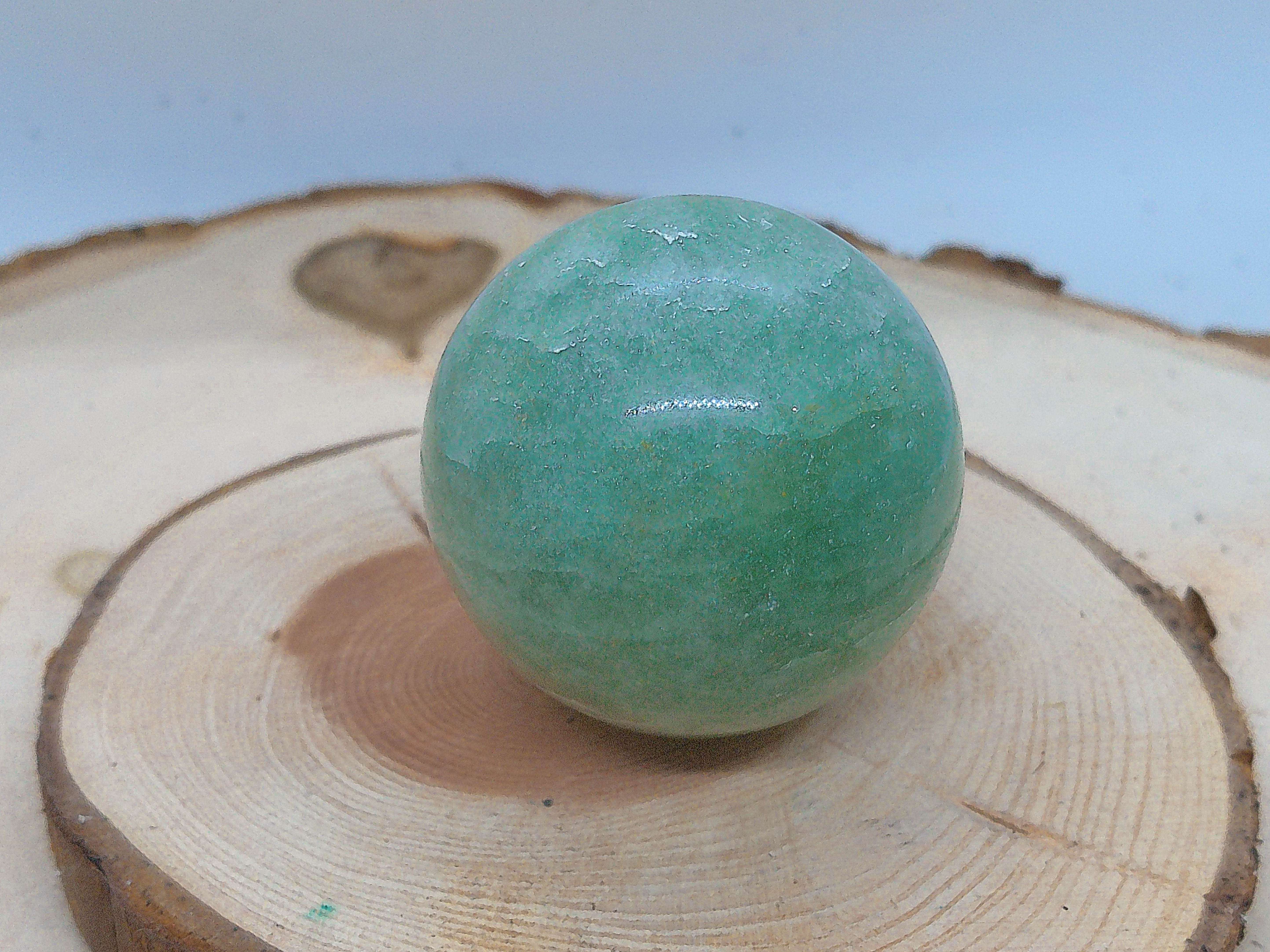Jade Carved Ball Statue Stone (VARIANT 02)