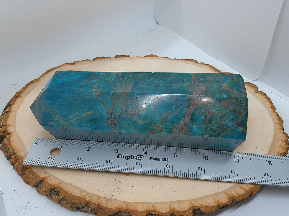 Thumbnail: Apatite Standing Tower Point Crystal (Variant 03)