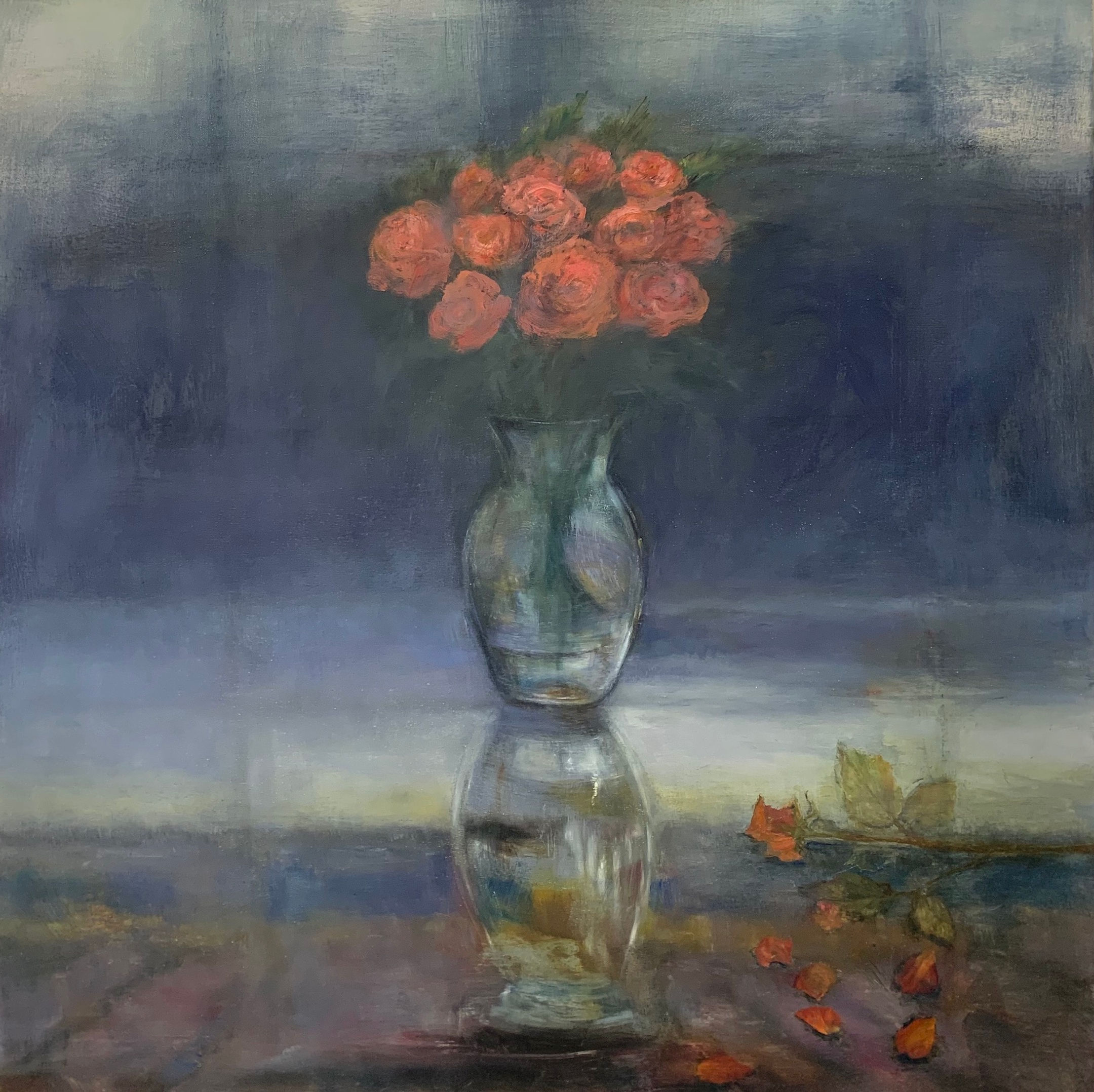 Margaret Rinkovsky - Still Life With Roses