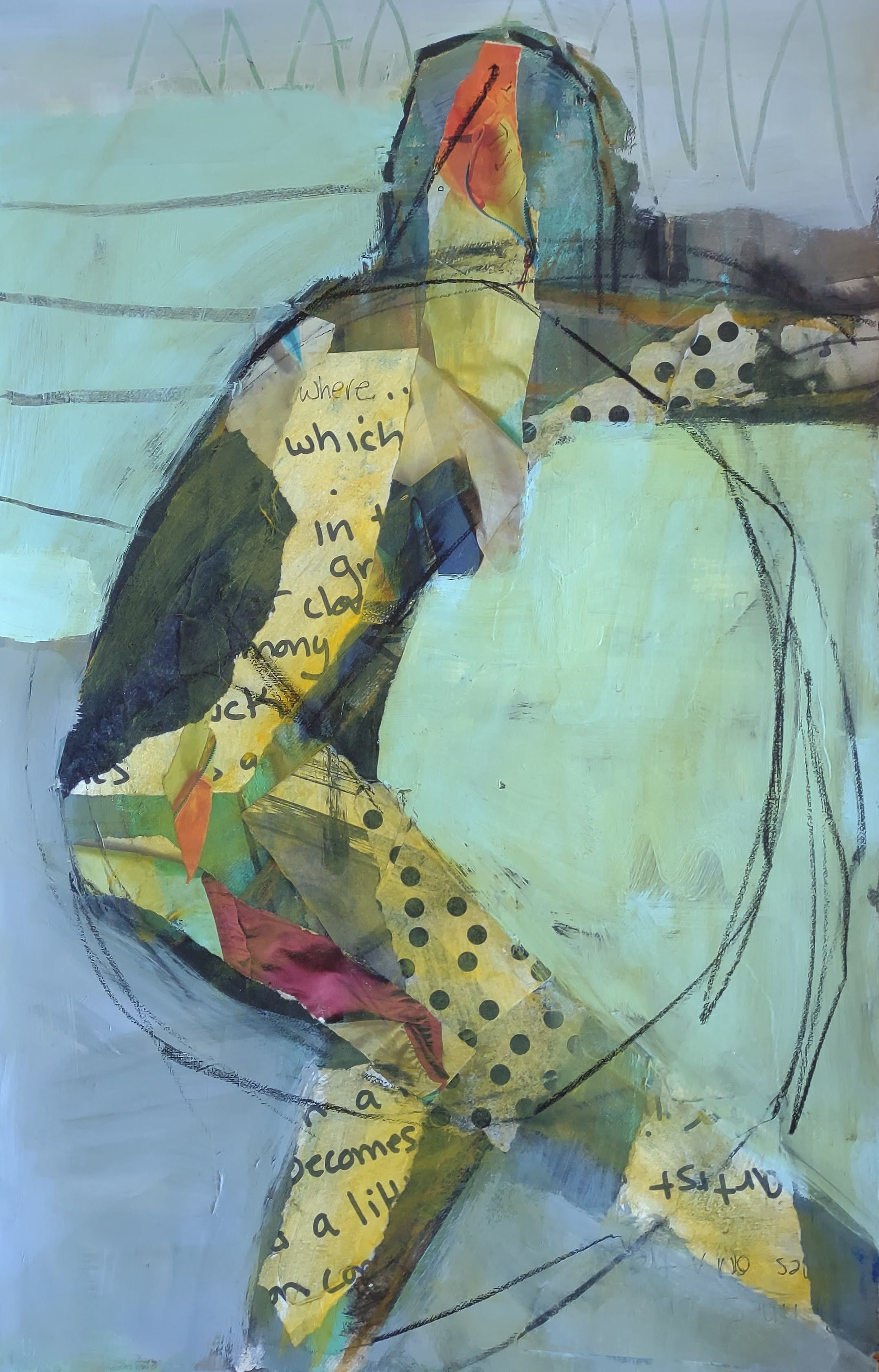 Gail  Ragains - Collage Figure #24