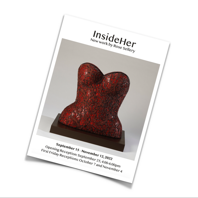 InsideHer art exhibit postcard