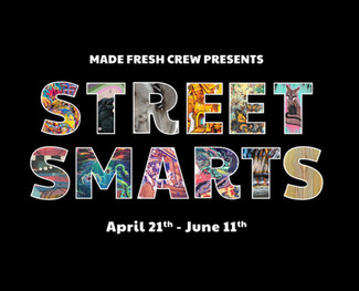 Street Smarts exhibition postcard