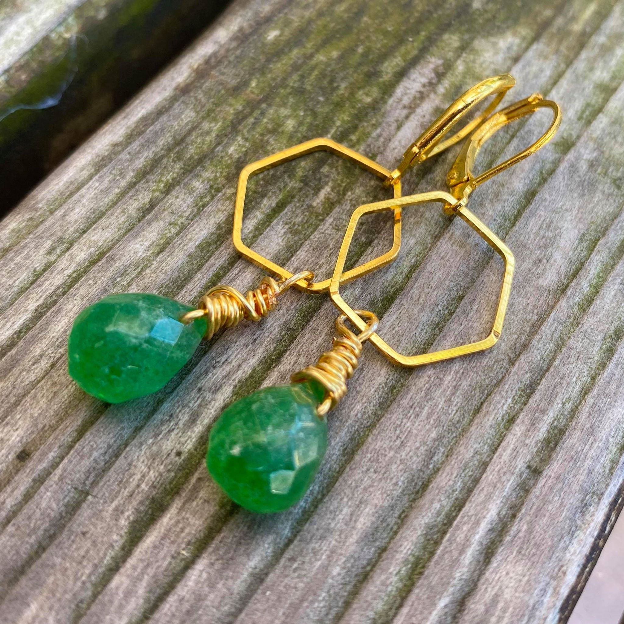 Green with Envy - Earrings