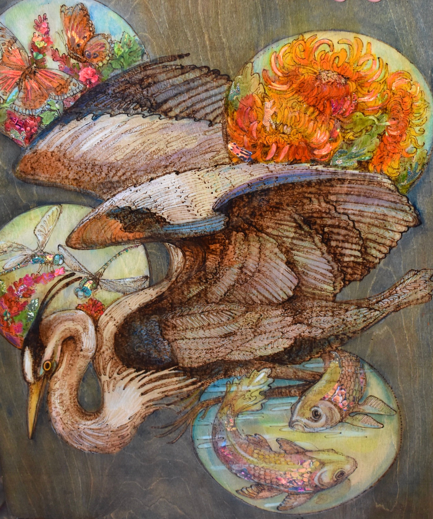 Kendra Morrison - Kawato Sora, 24X18"