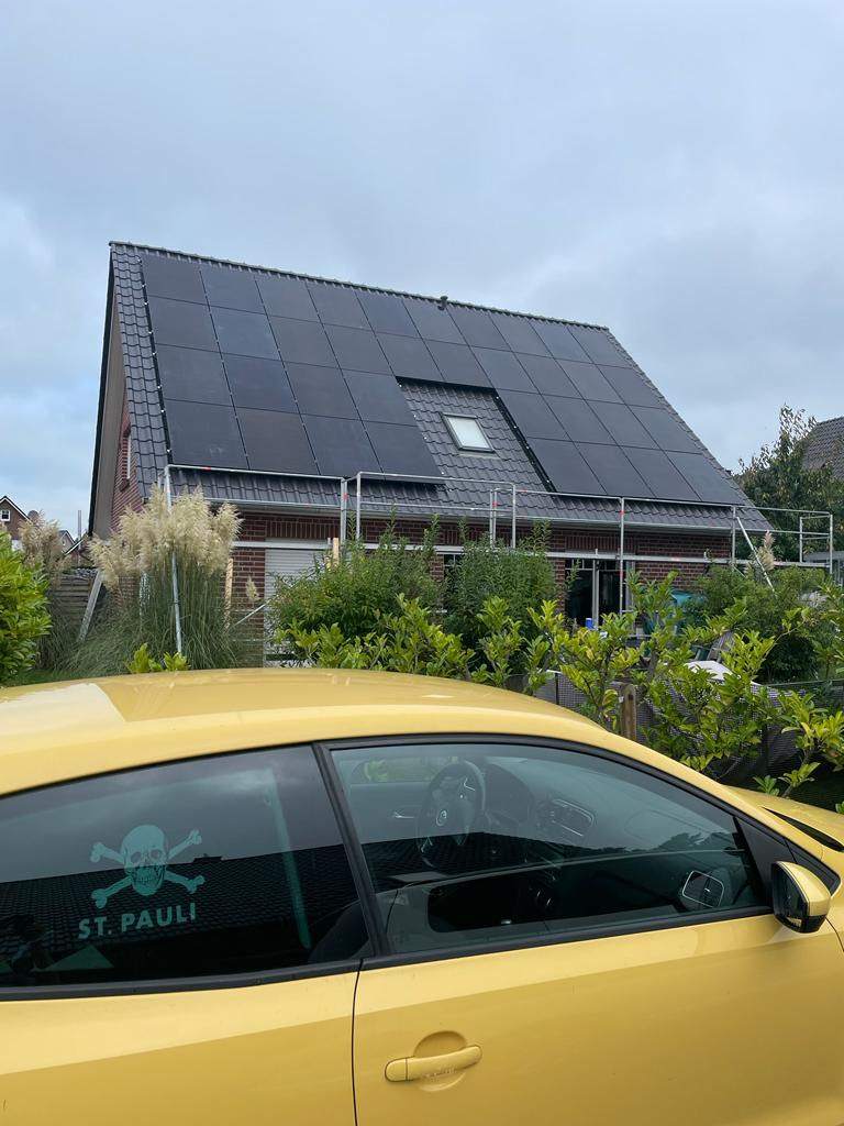 PV-Modul Installation