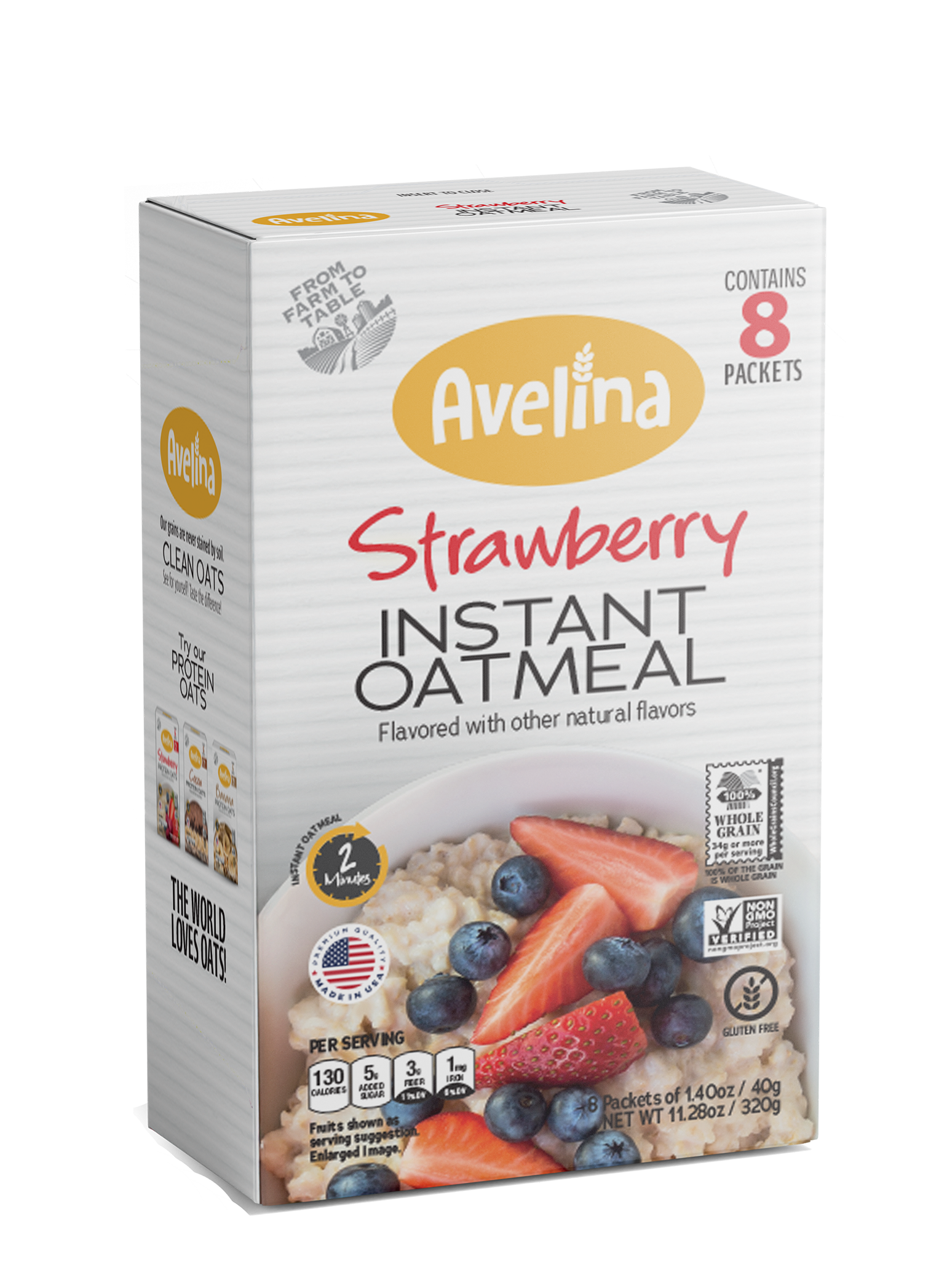Strawberry Instant Oatmeal