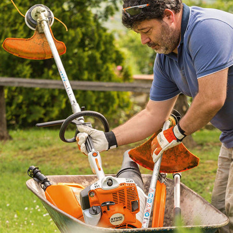 Thumbnail: Stihl KM 56 R-CE 27.2cc Kombi Engine Unit