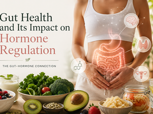 Gut health and hormone regulation supported by a healthy gut microbiome