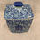 Thumbnail: Blue & White Porcelain Covered Jar