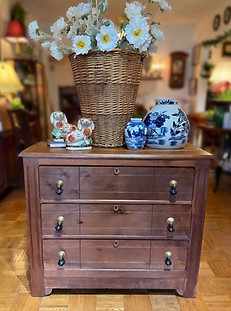 Eastlake walnut dresser