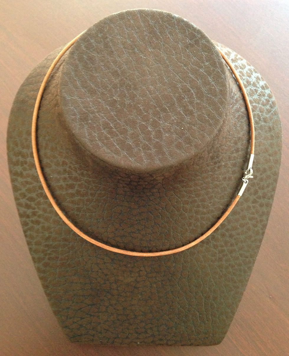 Thumbnail: #1121 - Mesrob Silver Stone Cross Pendant