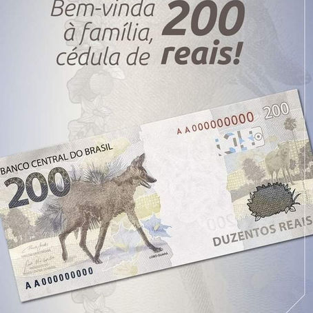 Cédula de R$ 200 entra em circulação hoje