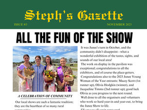STEPH'S GAZETTE - NOVEMBER 2023 (Issue #3)
