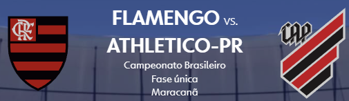 Flamengo x Athletico-PR: onde assistir, horário e escalações do jogo pelo Brasileirão