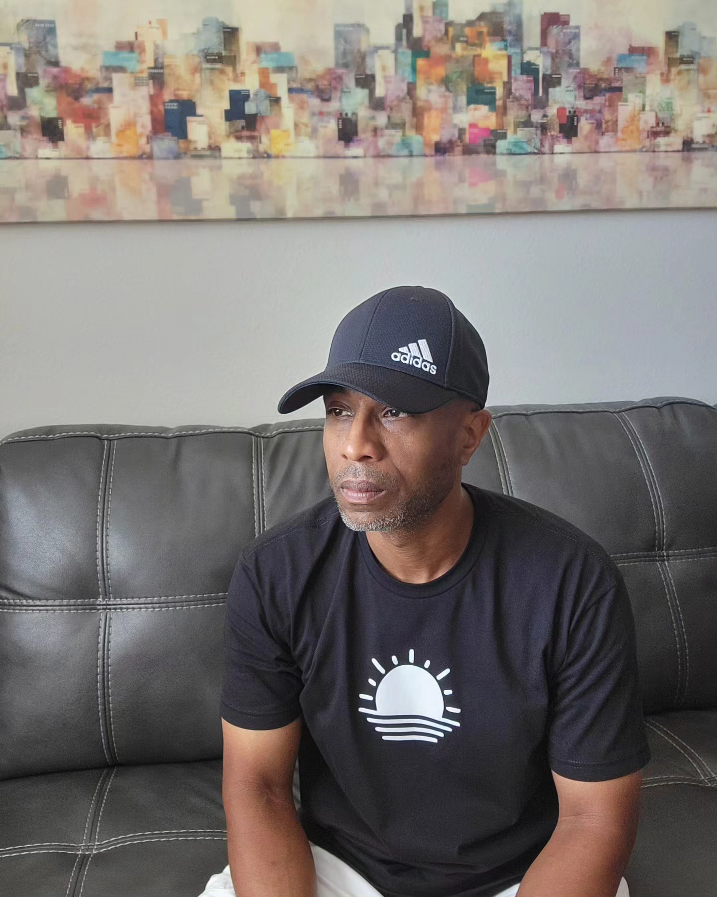 Men's God First Tee (front)