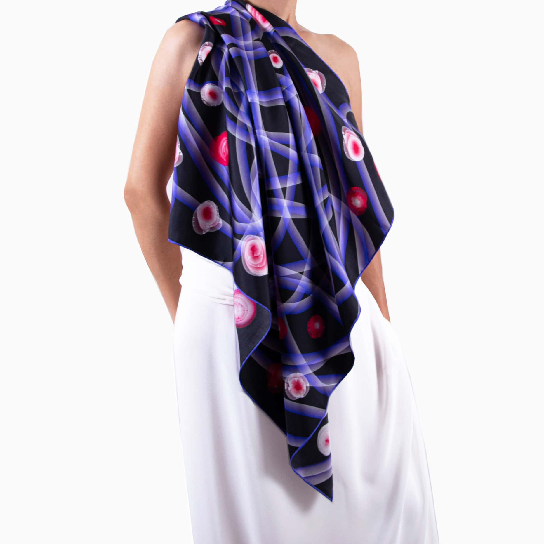 Square Scarf/Soft Col./Art.1/Ltd.Edt.1/3