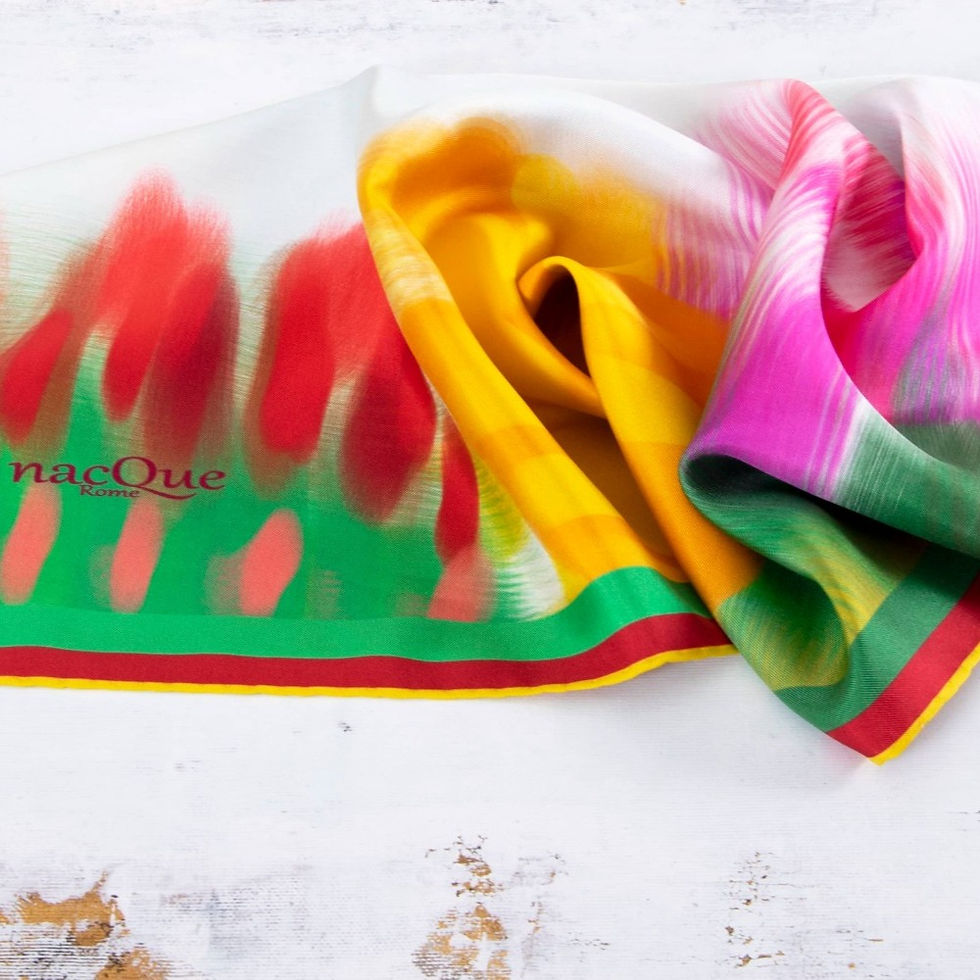 Square Scarf/Flower Art Col./The Garden1/Ltd.Edt.1/3