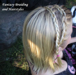 2 Dutch Hair Braid Headband