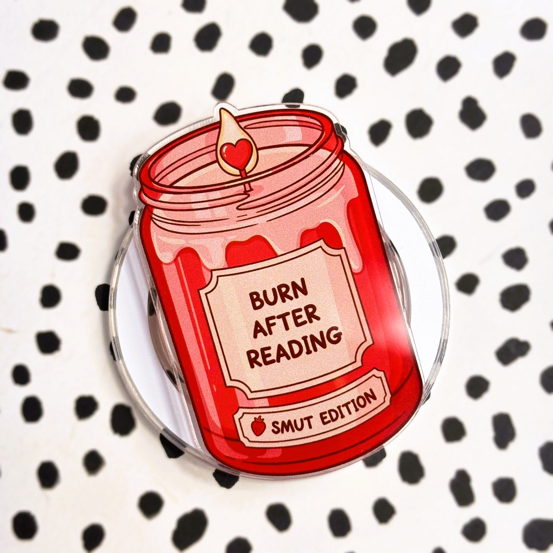 Burn After Reading Magnetic Grip