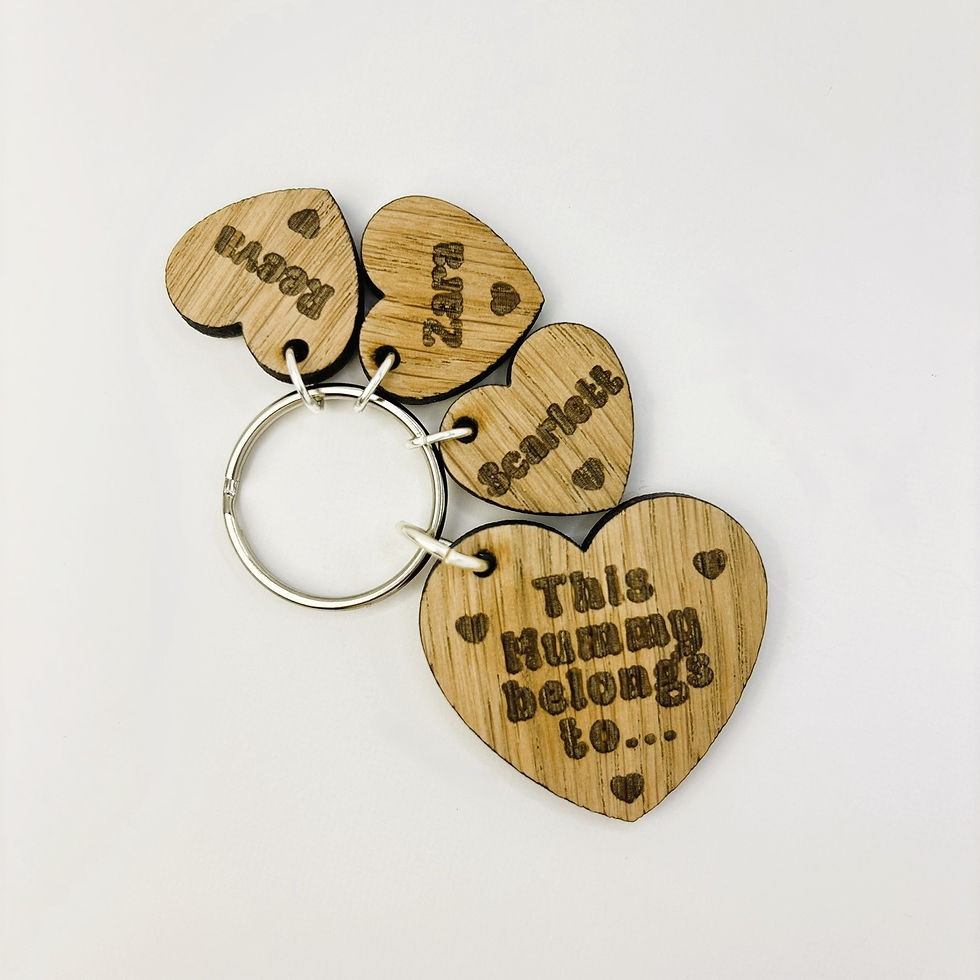 Thumbnail: This Mummy Belongs too... Keyring