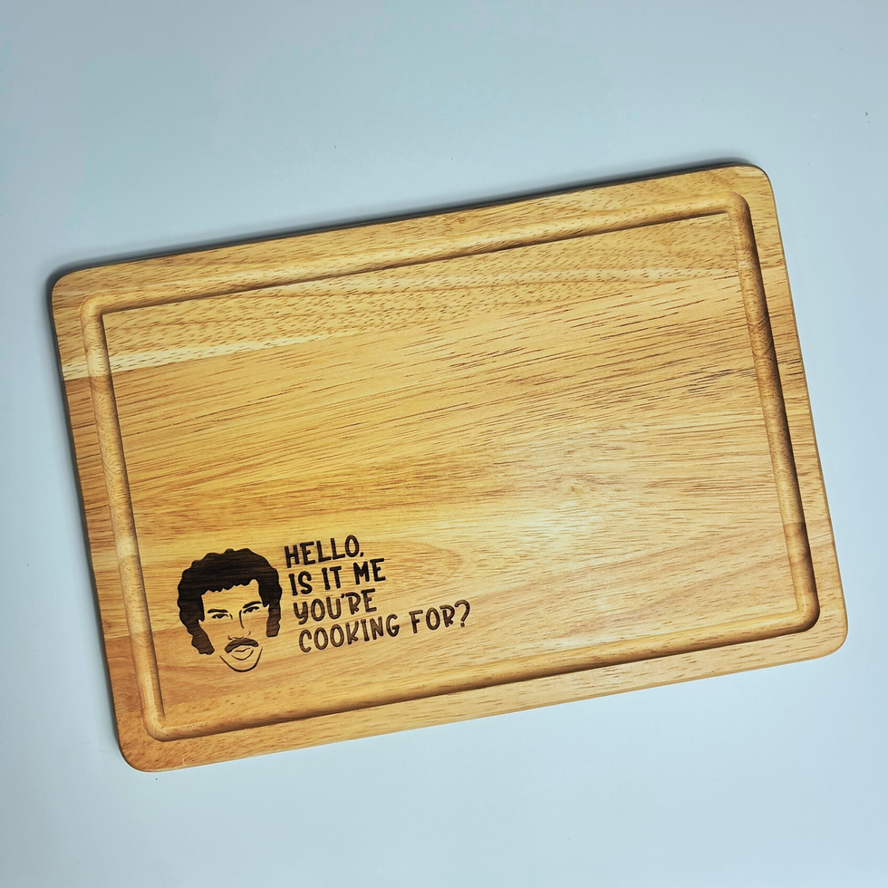 Thumbnail: Hello, Is It Me You're Cooking For Chopping Board