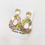 Thumbnail: Gold Shell Scallop Edge Earrings
