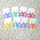 Thumbnail: Pastel Star Outline Earrings