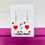 Thumbnail: Red Heart Playing Card Fish Hook Earrings