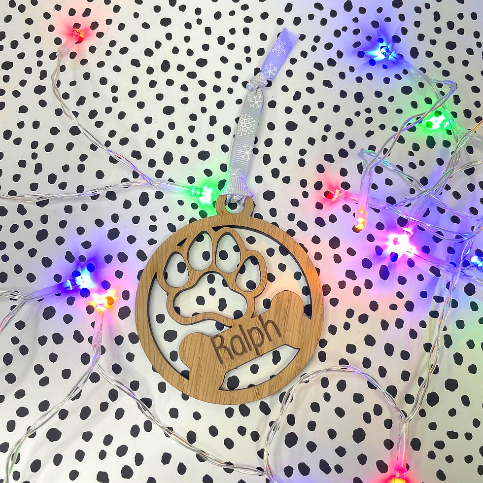 Thumbnail: Personalised Dog Bauble