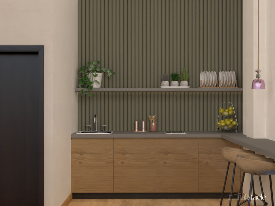 Render de la cuina.